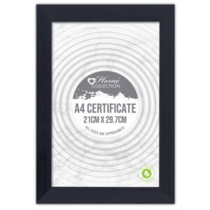 A4 Black Photo Frame