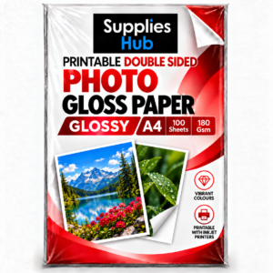 BOTH SIDED A4 High Gloss Photo Paper 180GSM Supplies Hub
