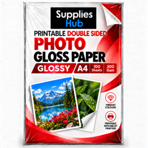 BOTH SIDED A4 High Gloss Photo Paper 300GSM Supplies Hub