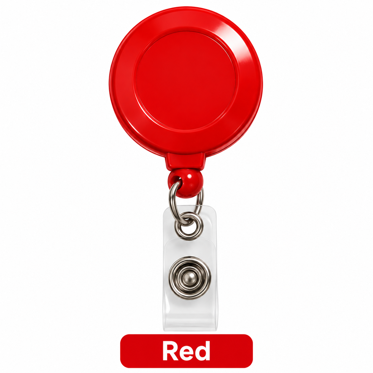 Badge Reel Red