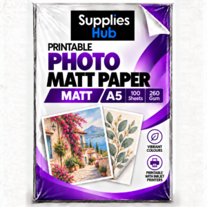 Supplies Hub A5 Photo Paper Pack