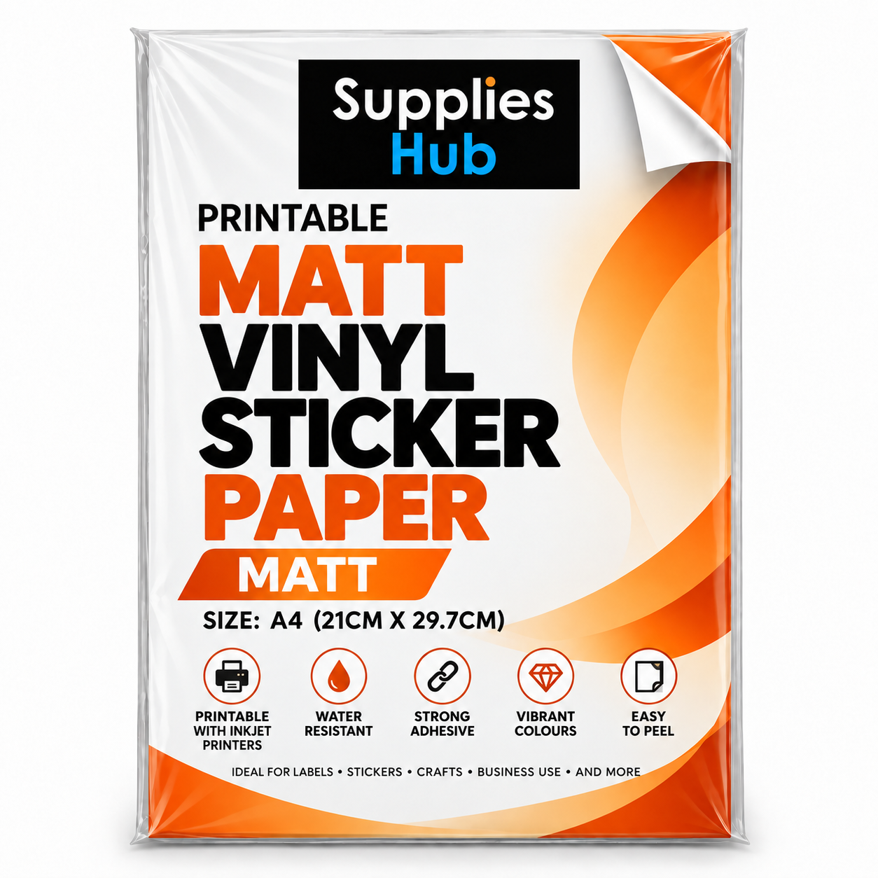 Matt Vinyl Sticker Paper