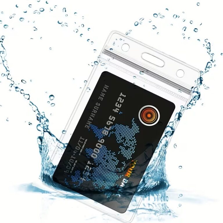 Vertical Badge Holder card